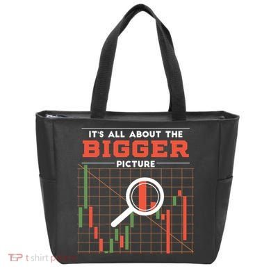 Stock Market Graph Bigger Picture Tote Bag