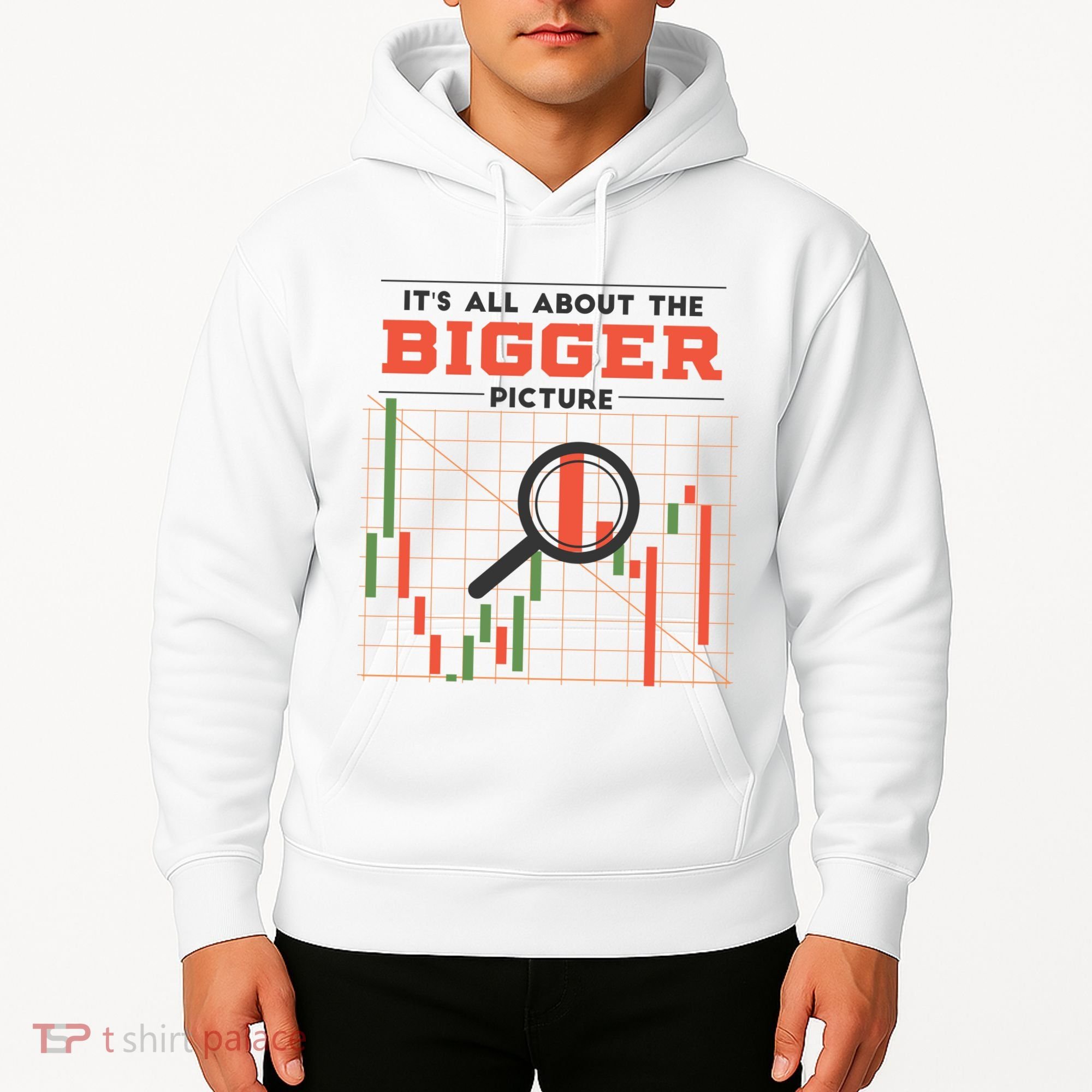 Stock Market Graph Bigger Picture Hoodie