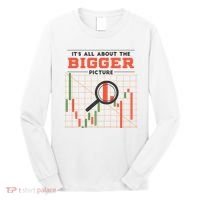 Stock Market Graph Bigger Picture Long Sleeve Shirt thumb 0