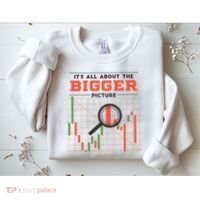 Stock Market Graph Bigger Picture Sweatshirt thumb 2