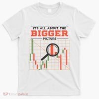 Stock Market Graph Bigger Picture T-Shirt thumb 0