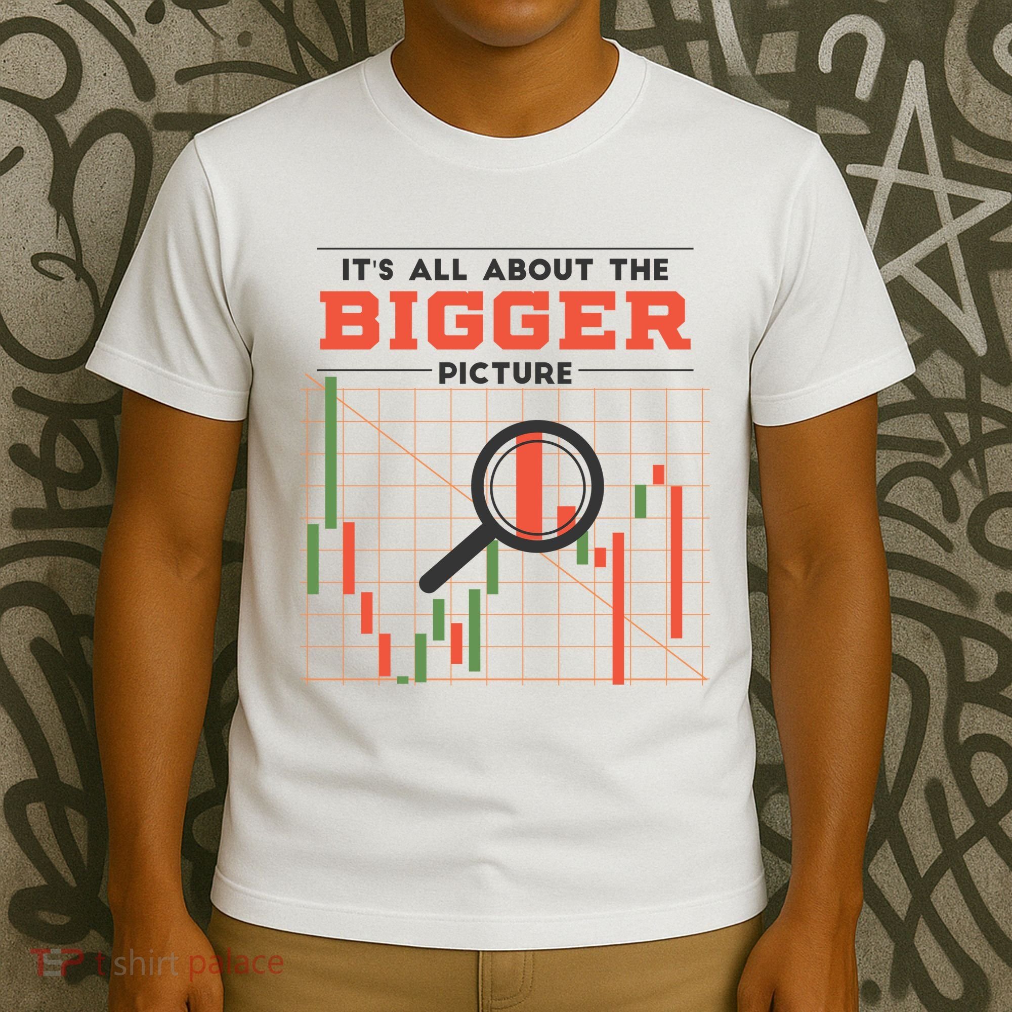 Stock Market Graph Bigger Picture T-Shirt