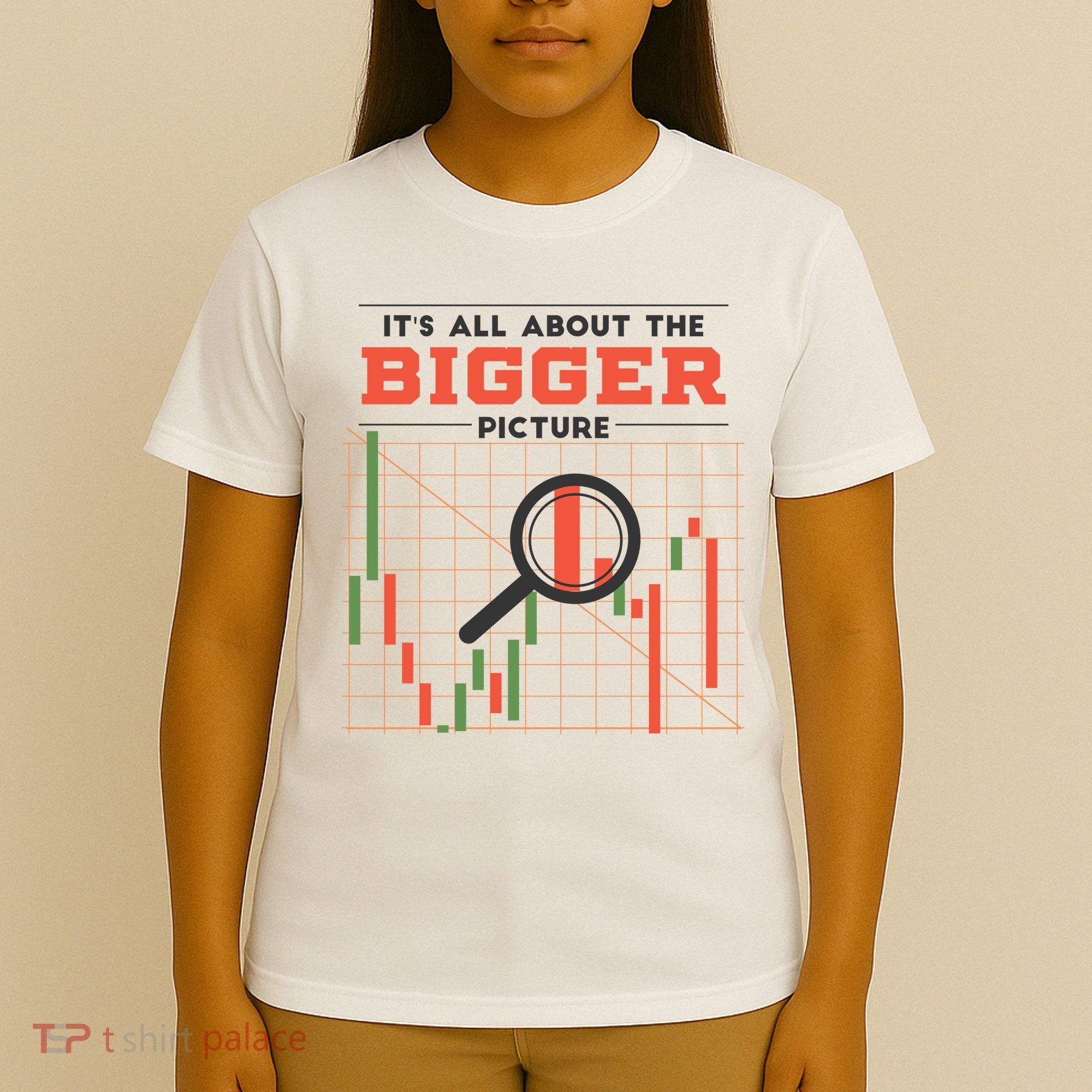 Stock Market Graph Bigger Picture T-Shirt