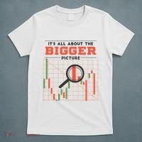 Stock Market Graph Bigger Picture T-Shirt thumb 5