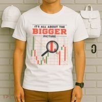 Stock Market Graph Bigger Picture T-Shirt thumb 6