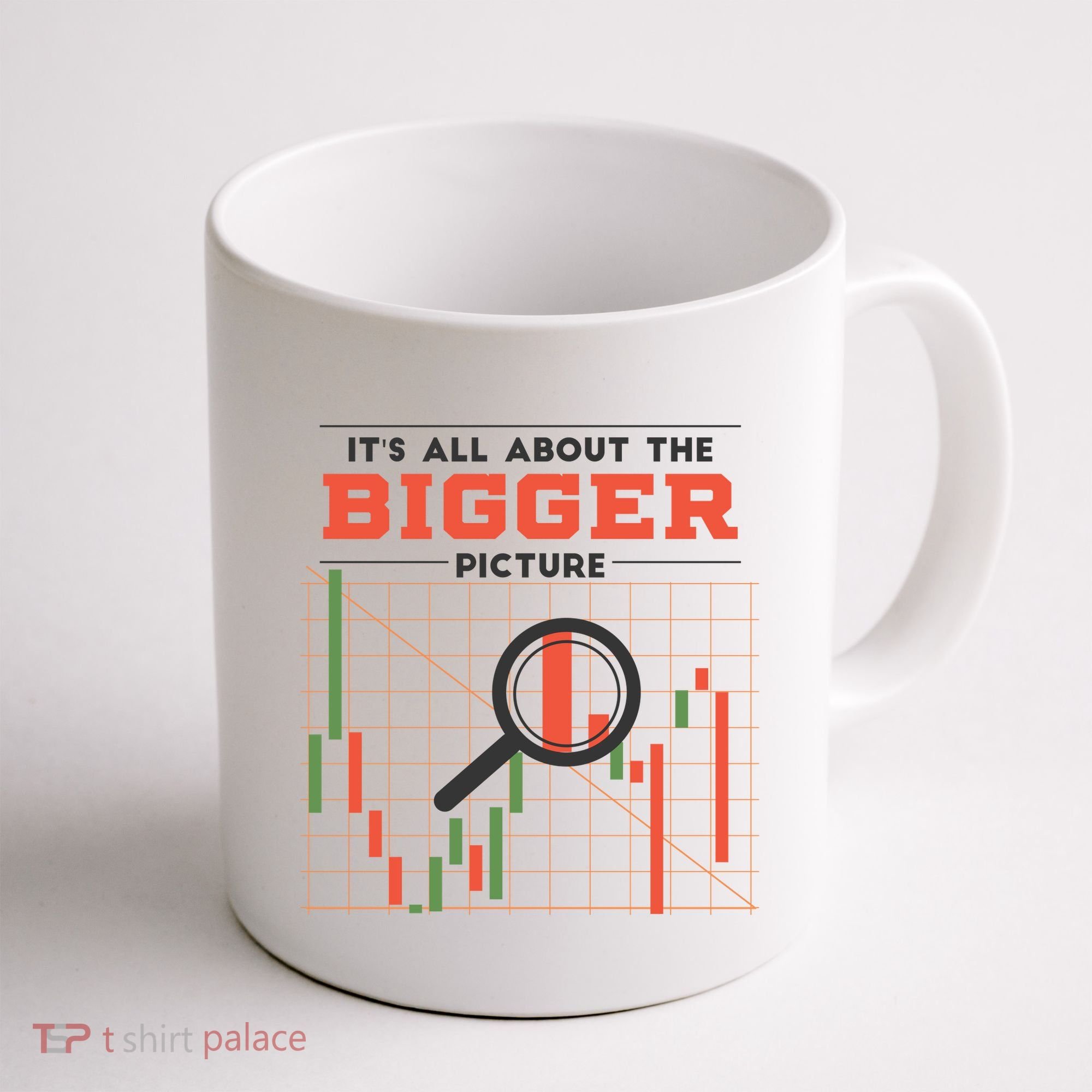 Stock Market Graph Bigger Picture Coffee Mug