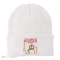 Stock Market Graph Bigger Picture Beanie thumb 0