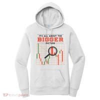 Stock Market Graph Bigger Picture Women's Hoodie thumb 0