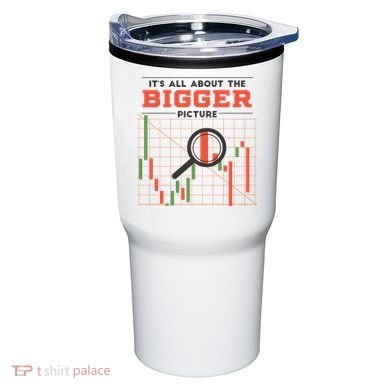 Stock Market Graph Bigger Picture Tumbler