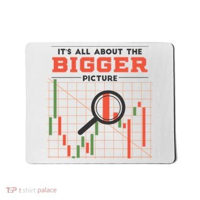 Stock Market Graph Bigger Picture Mousepad