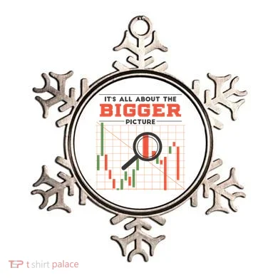 Stock Market Graph Bigger Picture Ornament