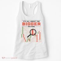 Stock Market Graph Bigger Picture Women's Tank Top thumb 0