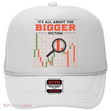 Stock Market Graph Bigger Picture Hat