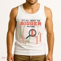 Stock Market Graph Bigger Picture Tank Top thumb 3