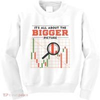 Stock Market Graph Bigger Picture Kids Sweatshirt thumb 0