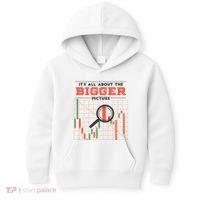 Stock Market Graph Bigger Picture Kids Hoodie thumb 0