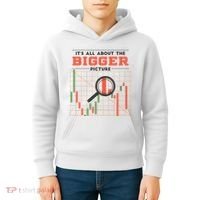 Stock Market Graph Bigger Picture Kids Hoodie thumb 4