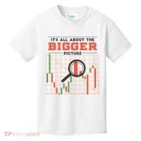Stock Market Graph Bigger Picture Kids T-Shirt thumb 0