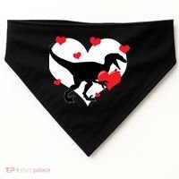 Stole My Heart Cute Dinosaur USA-Made Doggie Bandana thumb 0
