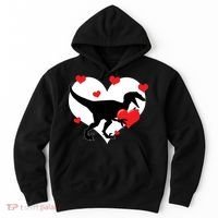 Stole My Heart Cute Dinosaur Hoodie thumb 0