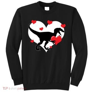 Stole My Heart Cute Dinosaur Sweatshirt