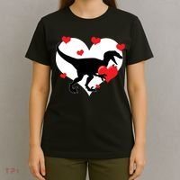 Stole My Heart Cute Dinosaur T-Shirt thumb 4