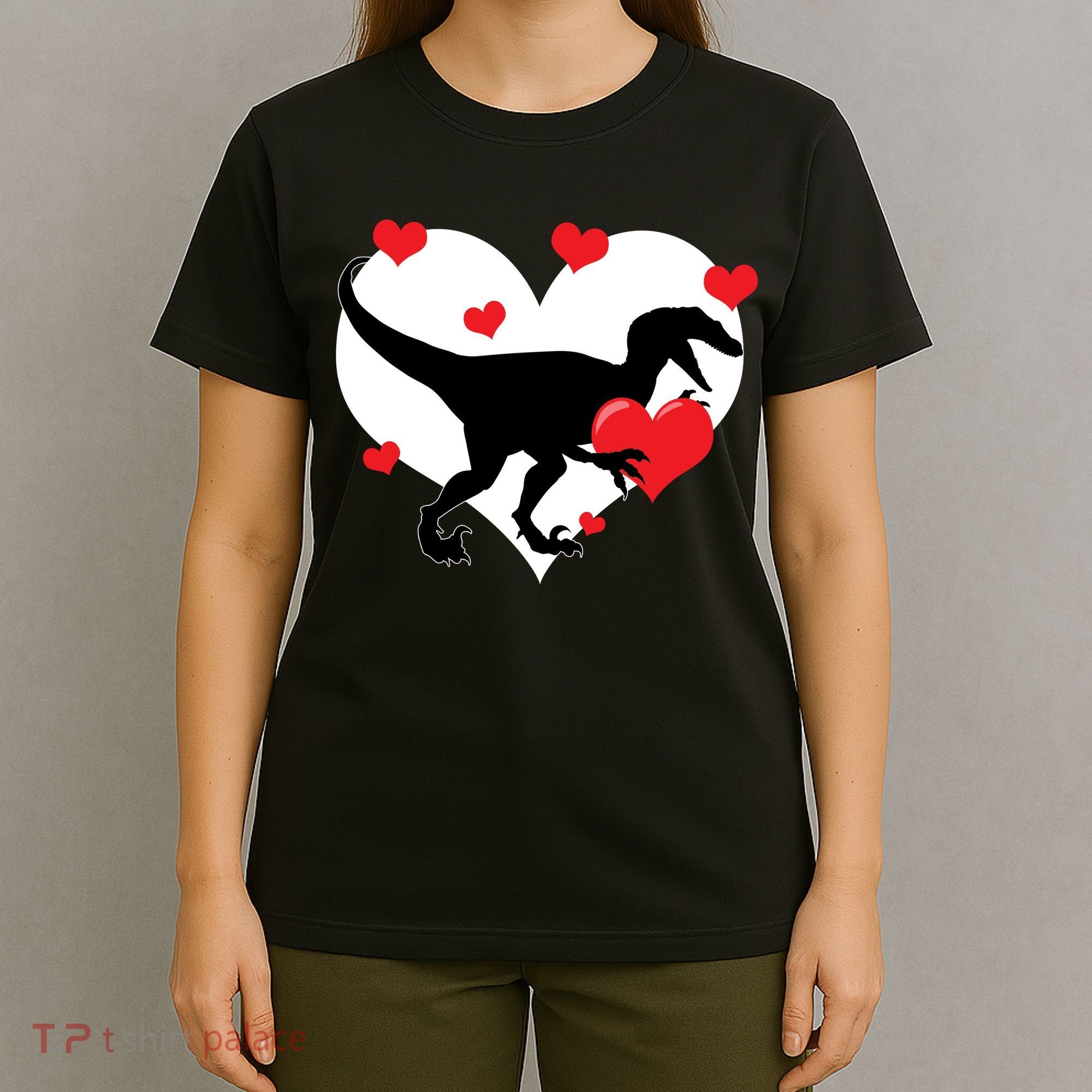 Stole My Heart Cute Dinosaur T-Shirt