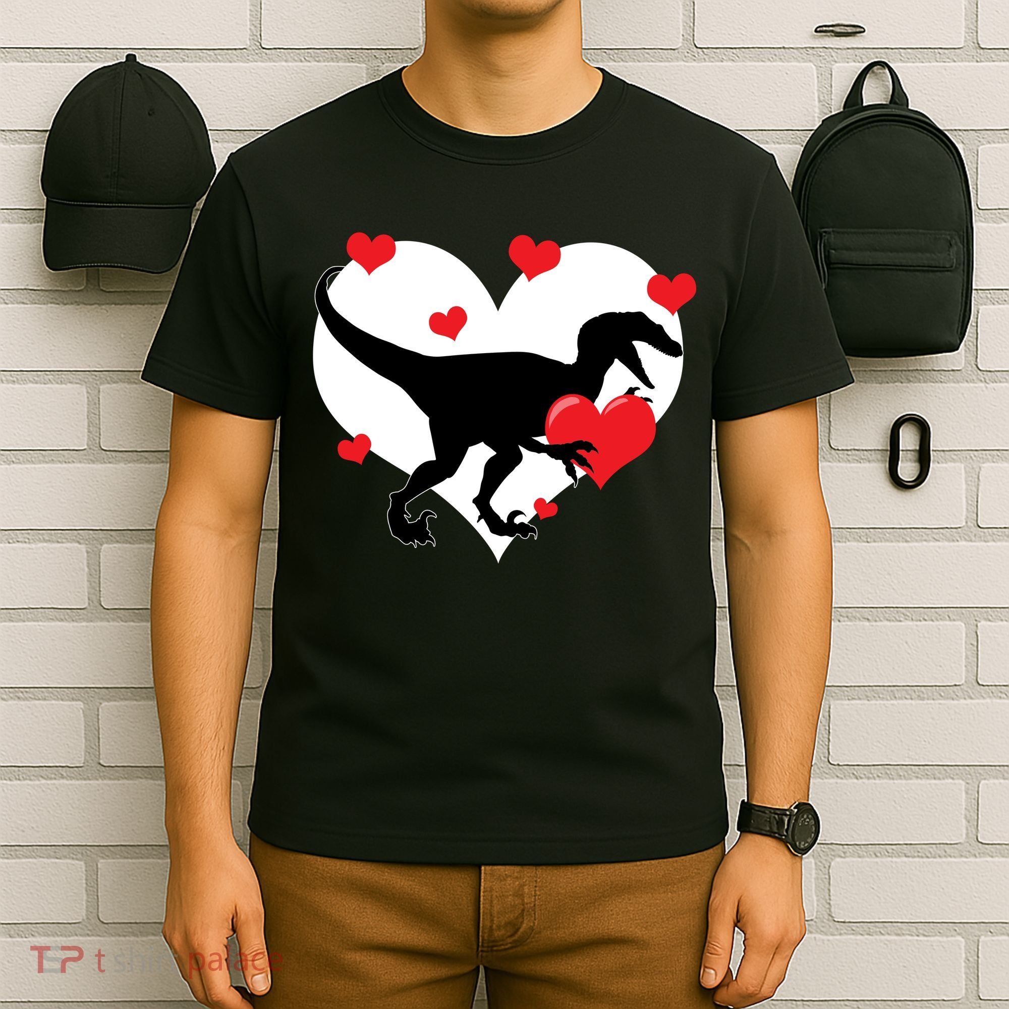 Stole My Heart Cute Dinosaur T-Shirt