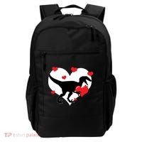 Stole My Heart Cute Dinosaur Backpack thumb 0