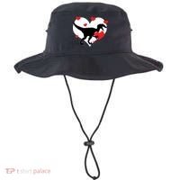 Stole My Heart Cute Dinosaur Bucket Hat thumb 0