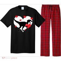 Stole My Heart Cute Dinosaur Pajama Set thumb 0