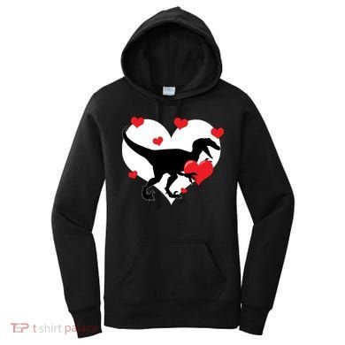 Stole My Heart Cute Dinosaur Women's Hoodie