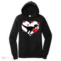 Stole My Heart Cute Dinosaur Women's Hoodie thumb 0