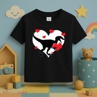 Stole My Heart Cute Dinosaur Toddler T-Shirt thumb 3