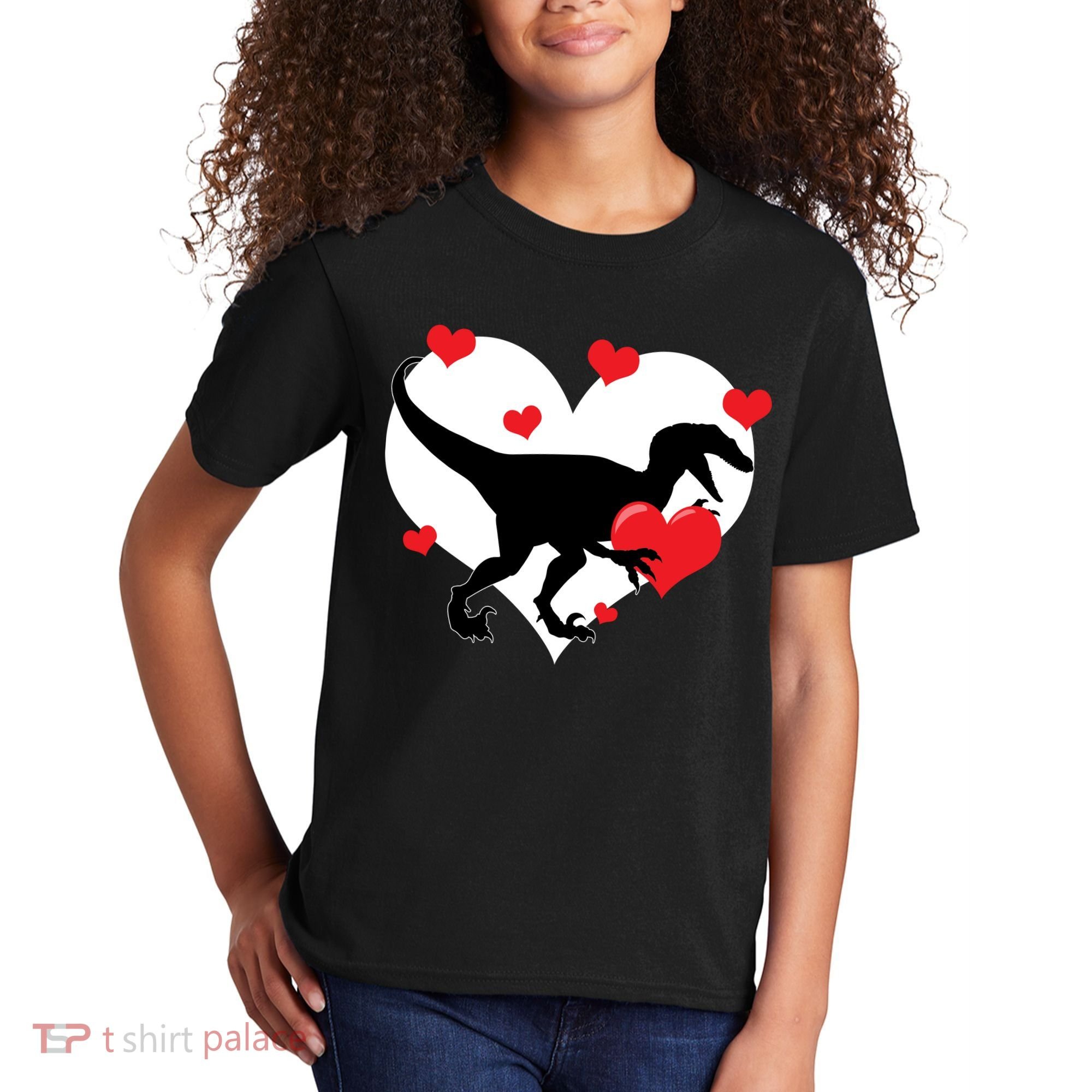 Stole My Heart Cute Dinosaur Kids T-Shirt