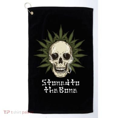 Stoned To The Bone Golf Towel