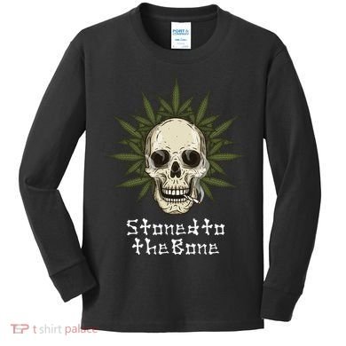 Stoned To The Bone Kids Long Sleeve Shirt
