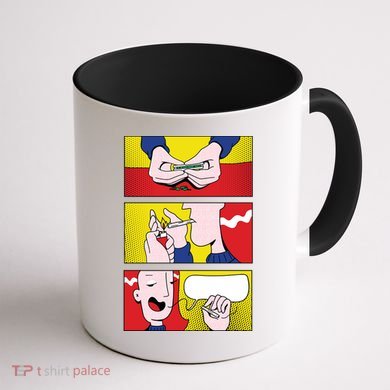 Stoner Comic Coffee Mug back