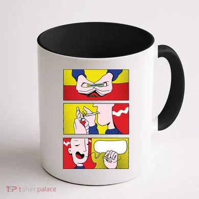 Stoner Comic Coffee Mug back