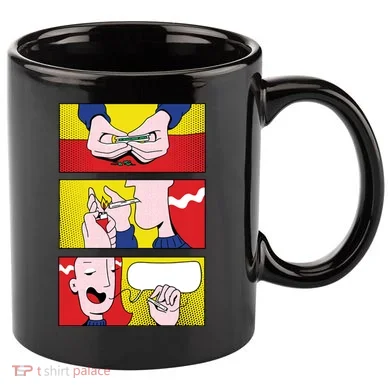 Stoner Comic 11oz C Handle Ceramic Mug
