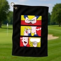 Stoner Comic Golf Towel thumb 1