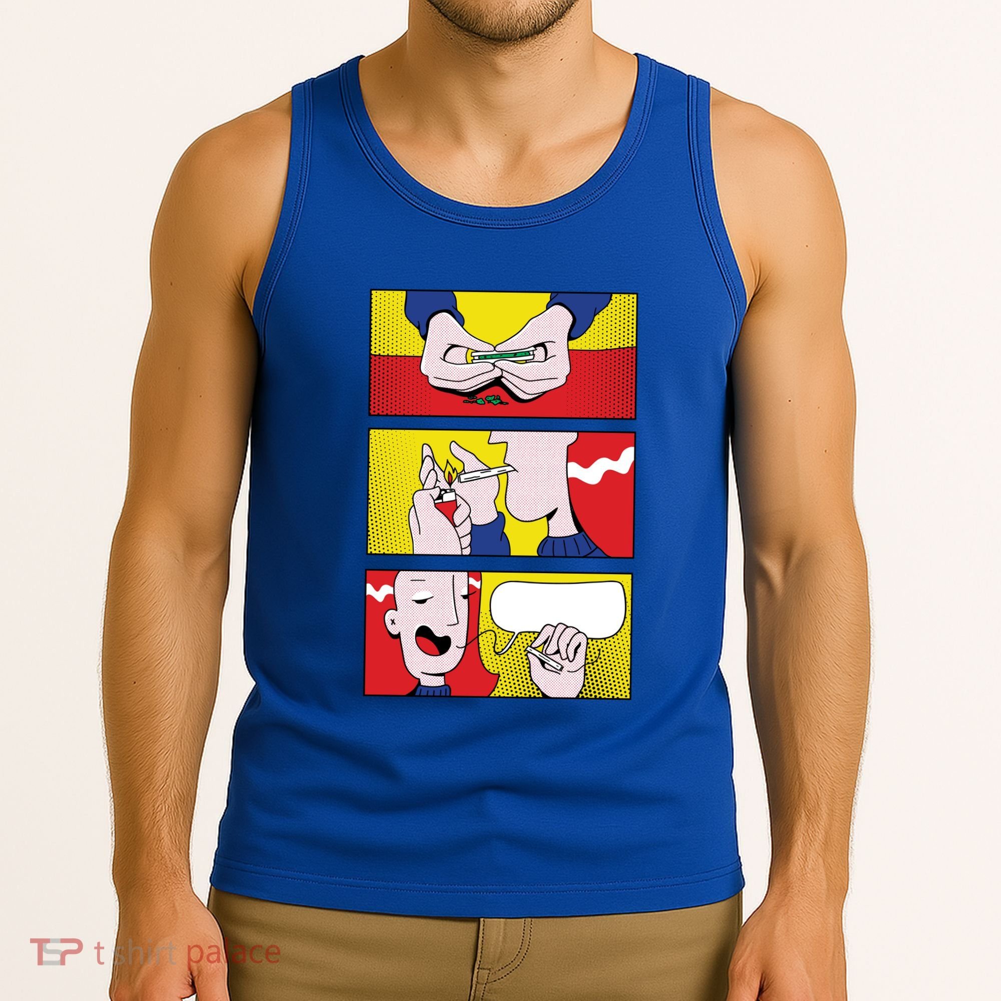 Stoner Comic Tank Top
