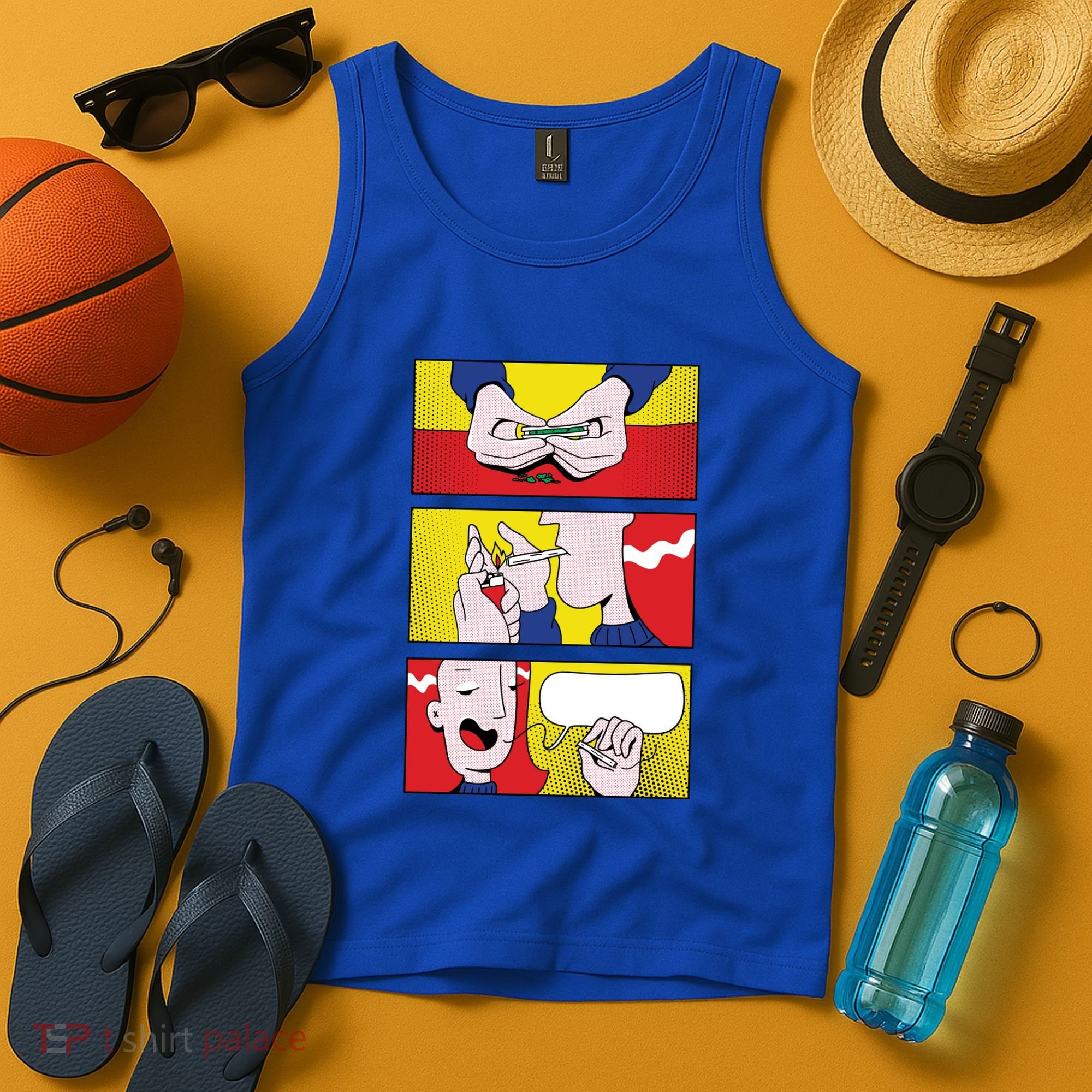 Stoner Comic Tank Top