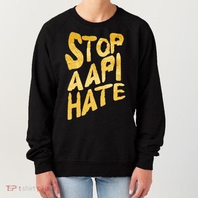 Stop AAPI Hate Painted Women's Sweatshirt