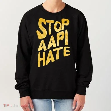 Stop AAPI Hate Painted Women's Sweatshirt
