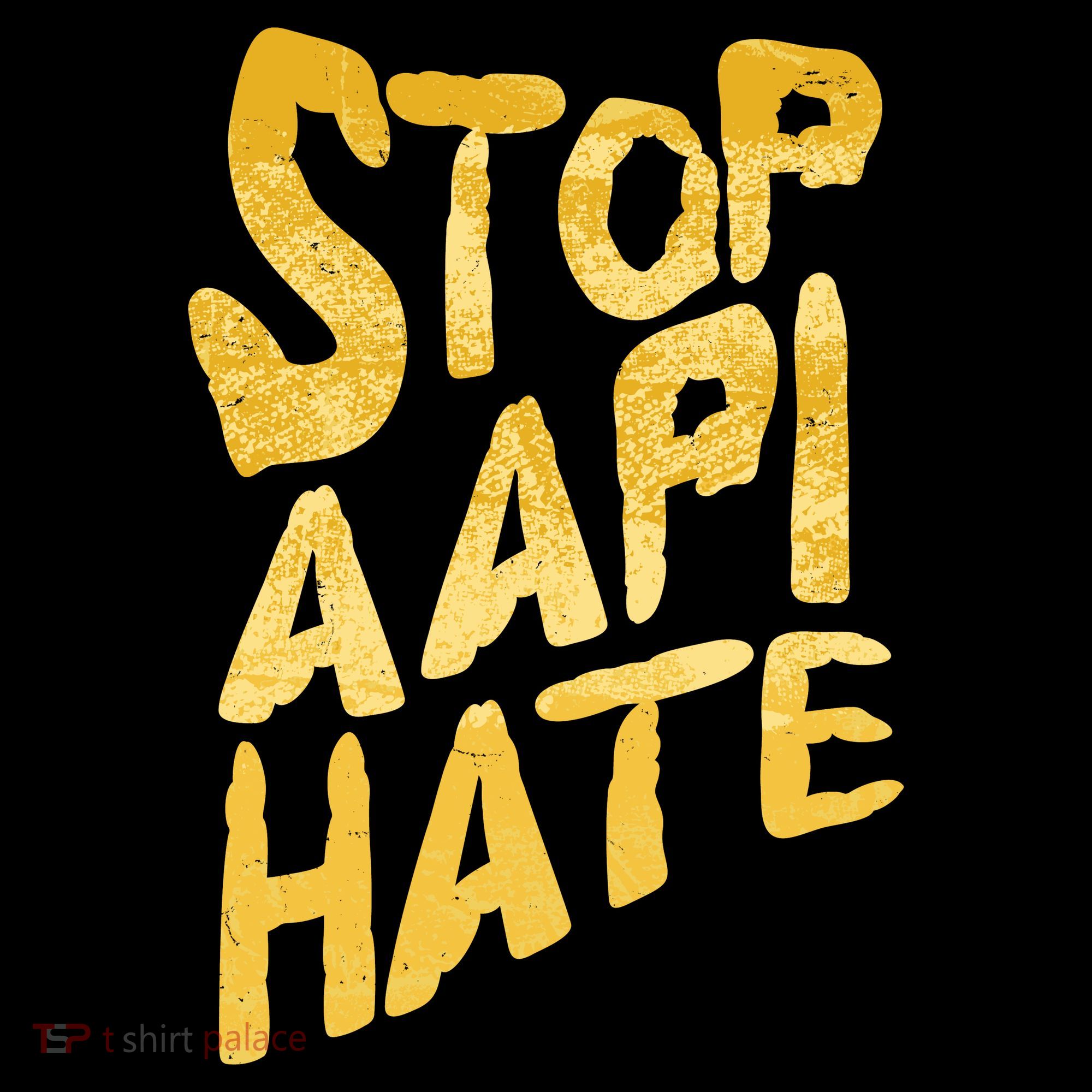 Stop AAPI Hate Painted Hoodie