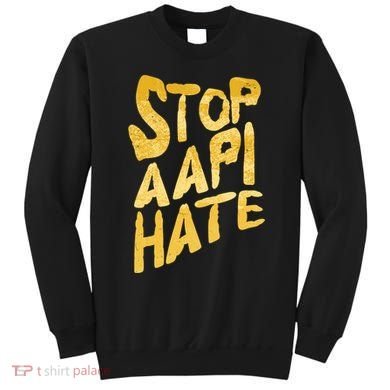 Stop AAPI Hate Painted Sweatshirt