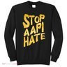 Stop AAPI Hate Painted Sweatshirt