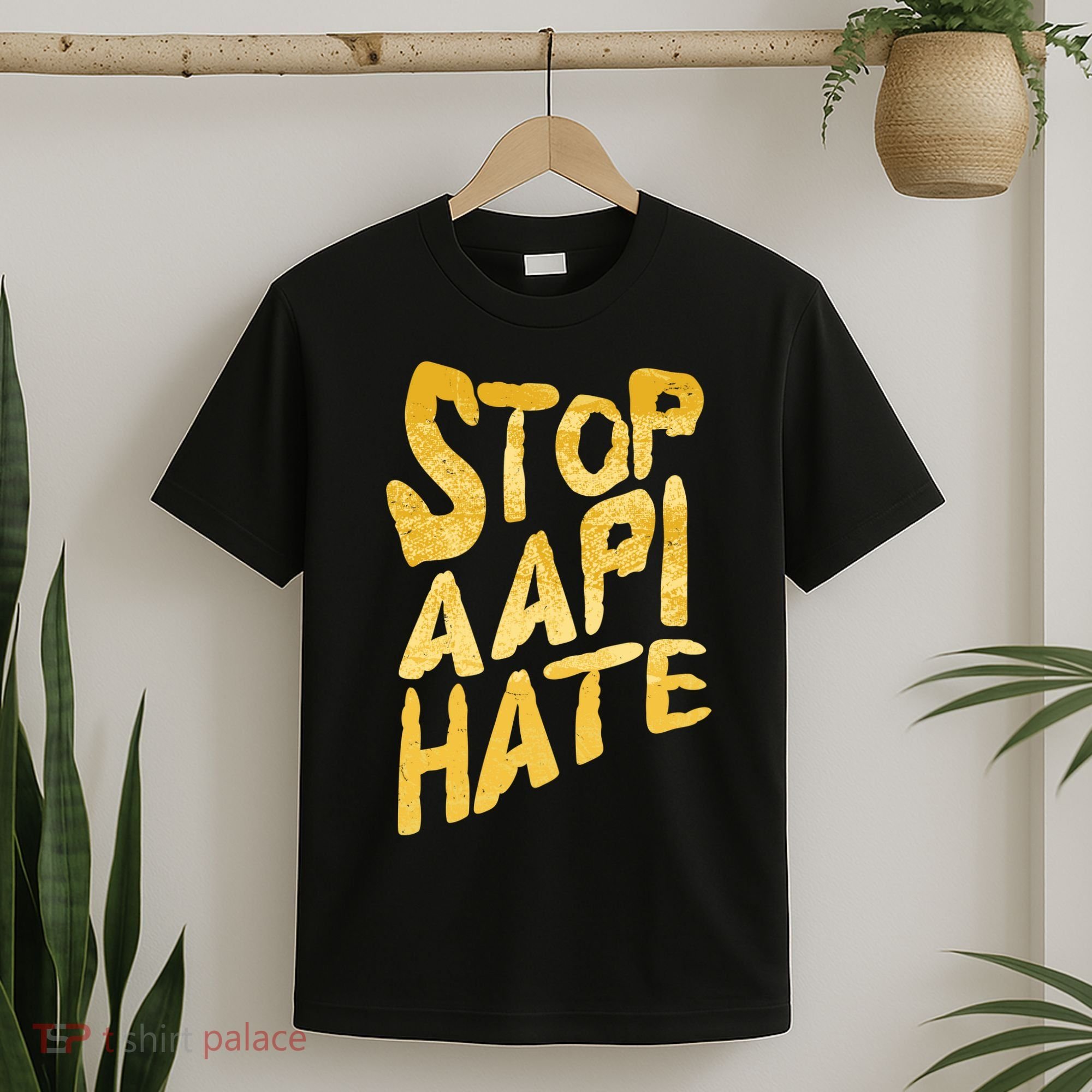 Stop AAPI Hate Painted T-Shirt