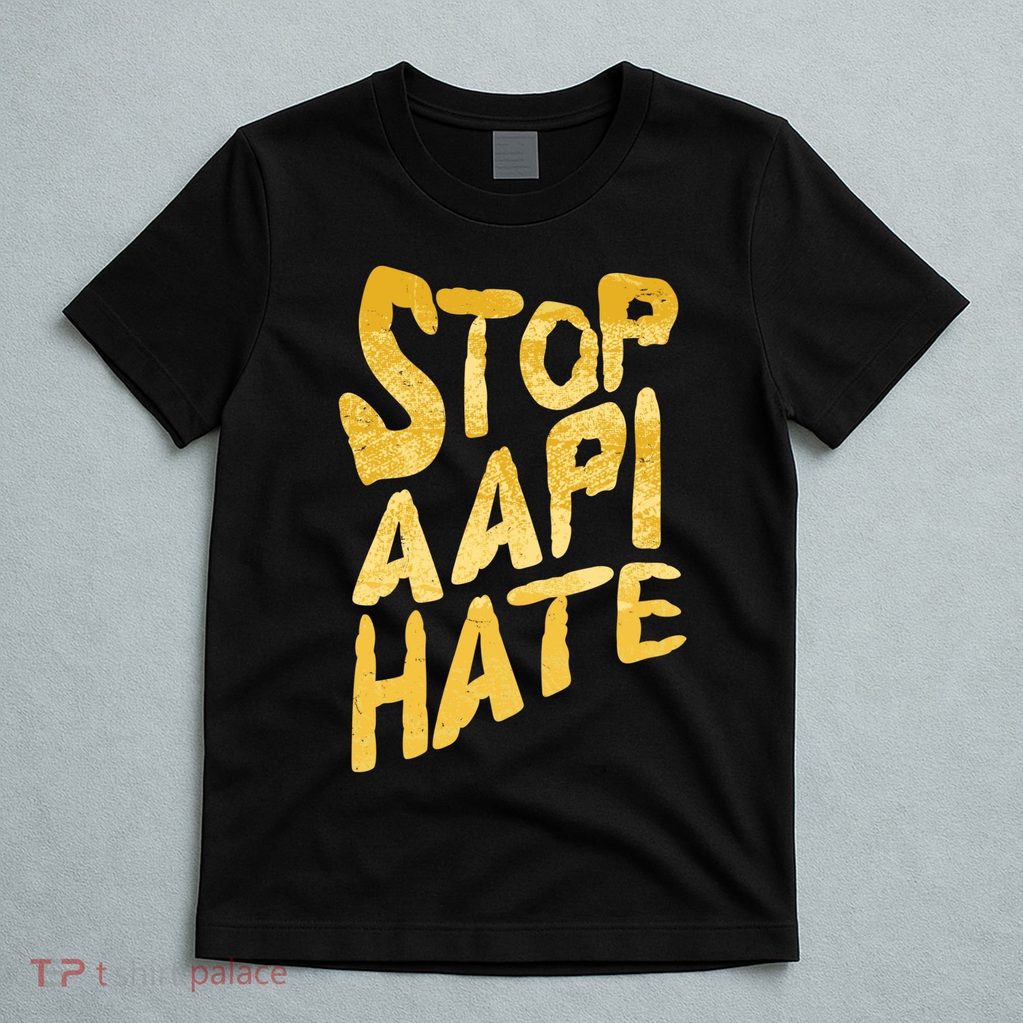 Stop AAPI Hate Painted T-Shirt